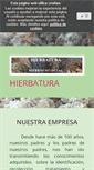 Mobile Screenshot of hierbatura.com